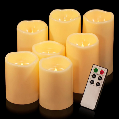 Christmas, Halloween Decorations Battery Operated Flickering Electric Outdoor Flameless Tea Lights Flameless LED Votive Candles