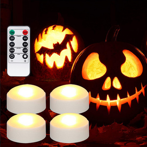 Halloween LED Pumpkin Decorations Outdoor Decor Flickering Electric Flameless Candles Light up Lantern