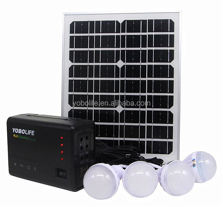 HOT-Sell LM-3606  Portable Solar System Kit Use On TV&Fan Lighting Solar Energy System for Home Outdoor Camping