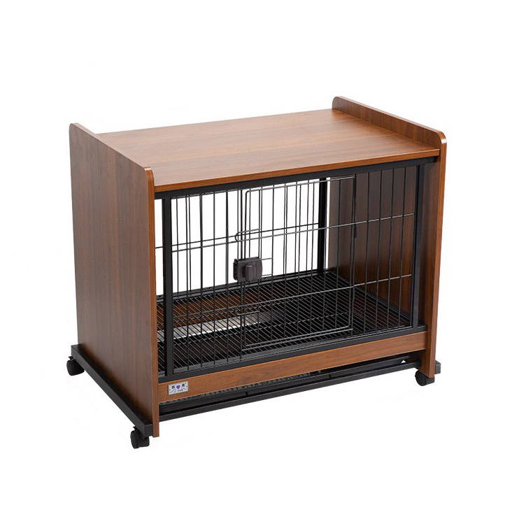 Wholesale Collapsible Wooden Furniture Modern Style Heavy Duty Large Dog House Crate For Large Dogs