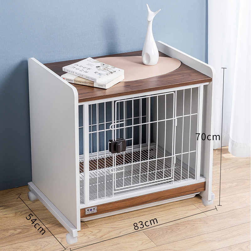 Wholesale Collapsible Wooden Furniture Modern Style Heavy Duty Large Dog House Crate For Large Dogs