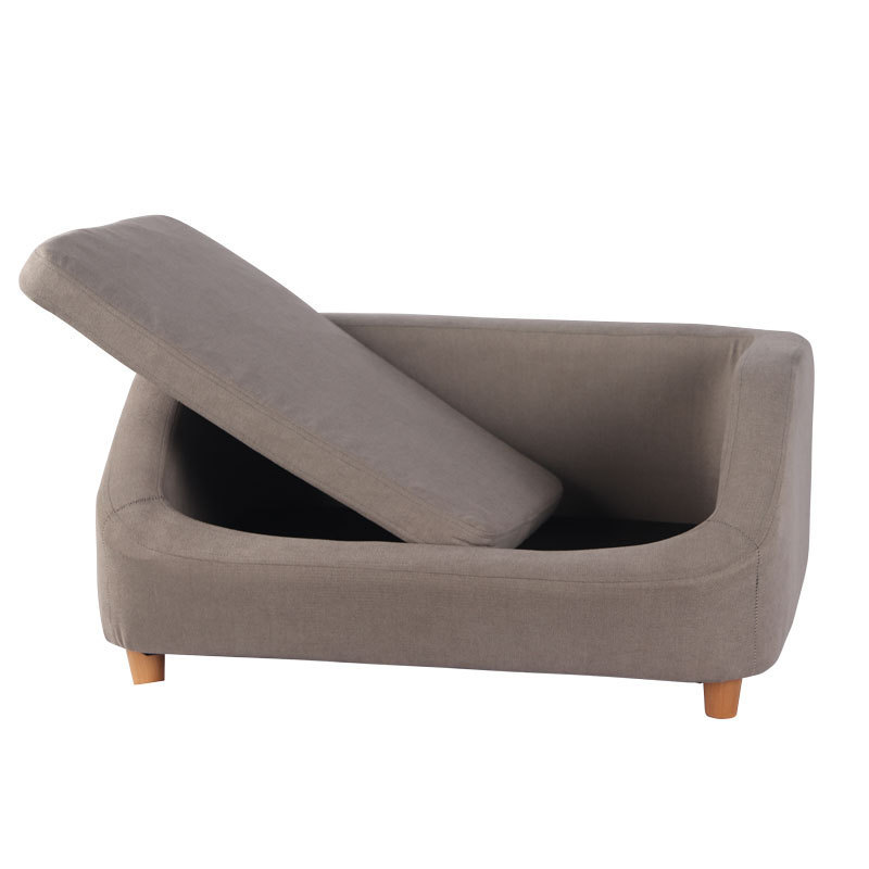 Manufacturer Modern Pet Sofa Wooden Luxury Dog Sofa Bed Indoor Simple Solid Pet Furniture Home Decoration Pet Beds & Accessories