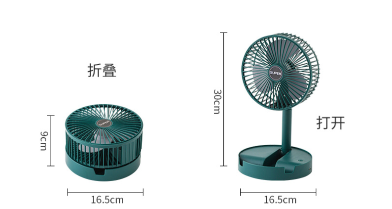 Hot Selling in Europe Foldable Fan Portable Mini Air Cooler Fan