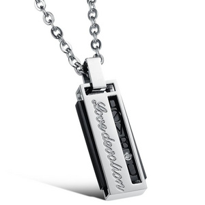 Newest Fashion Sweet Creative Attractive Love Silver Couple Lighter Necklace