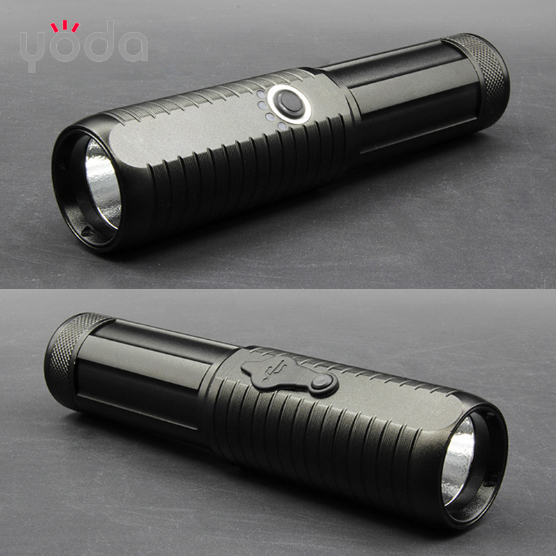 3 AAA 26650 18650 battery USB waterproof super bright rechargeable high power xhp 50 led flashlight