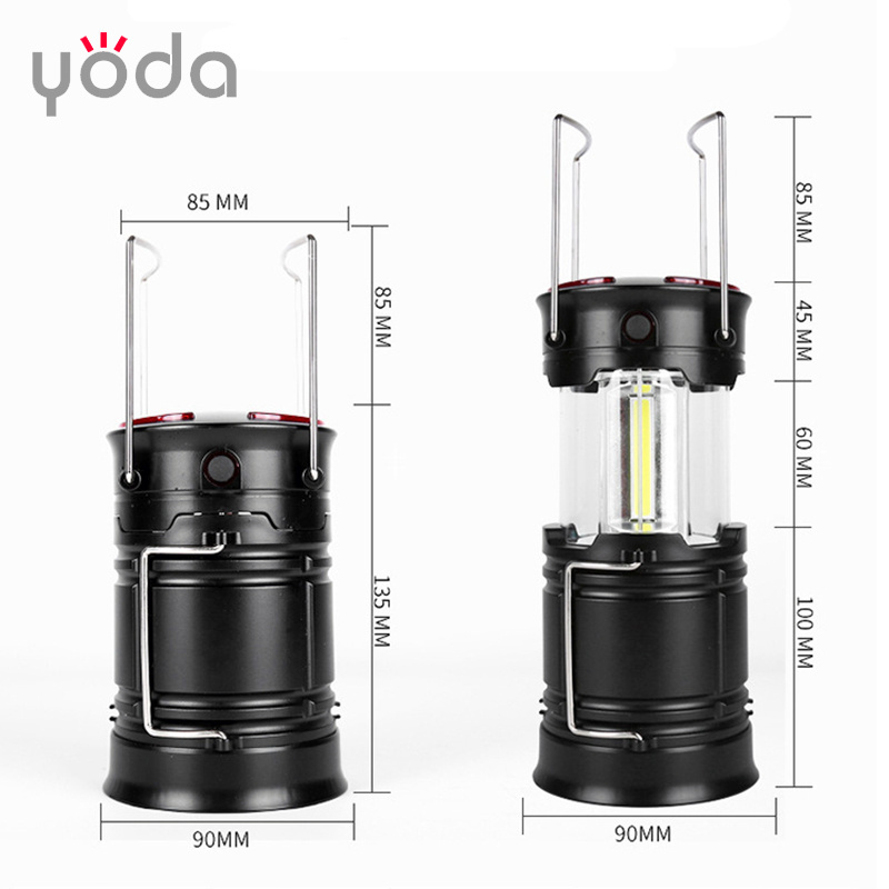 LED Rechargeable Lantern The Ultimate Collapsible Tough Lamp for Camping Fishing Car Shop and Emergencies Magnetic Lantern