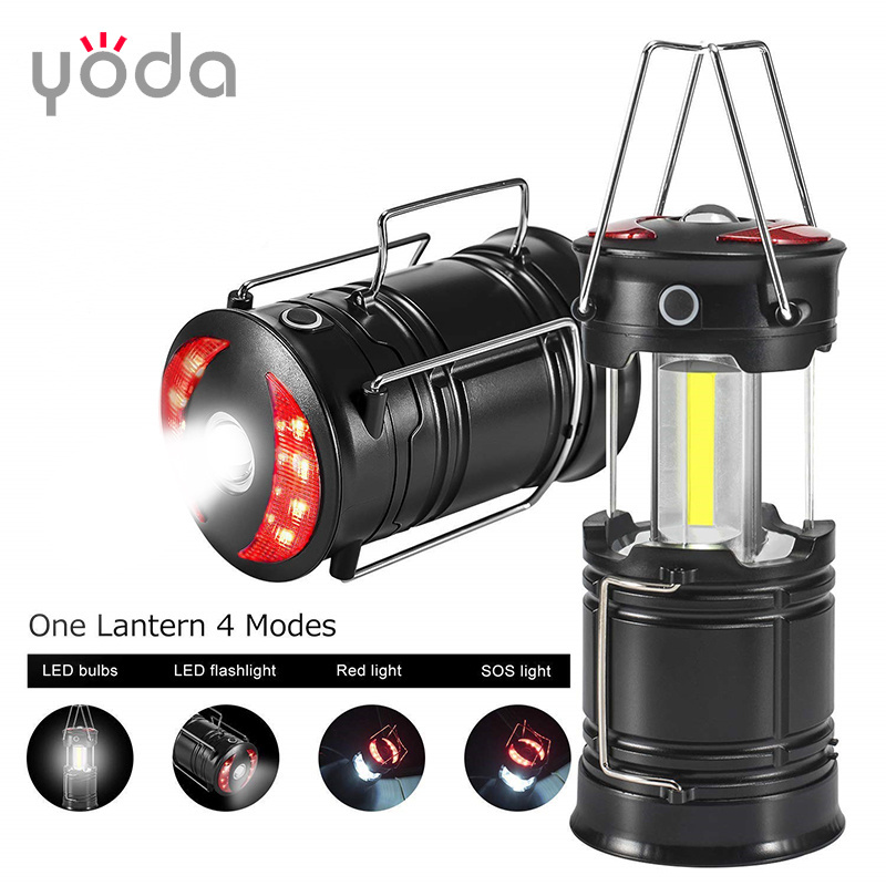 LED Rechargeable Lantern The Ultimate Collapsible Tough Lamp for Camping Fishing Car Shop and Emergencies Magnetic Lantern