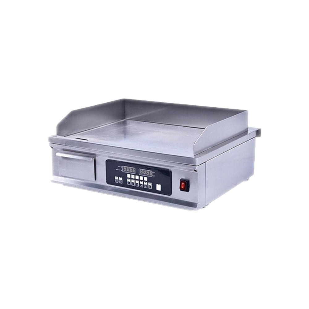 Commercial Stainless Steel Electric Flat Griddle for Steak BBQ Restaurant