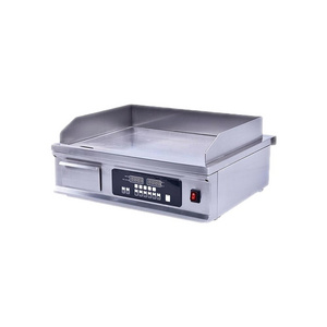 Commercial Stainless Steel Electric Flat Griddle for Steak BBQ Restaurant