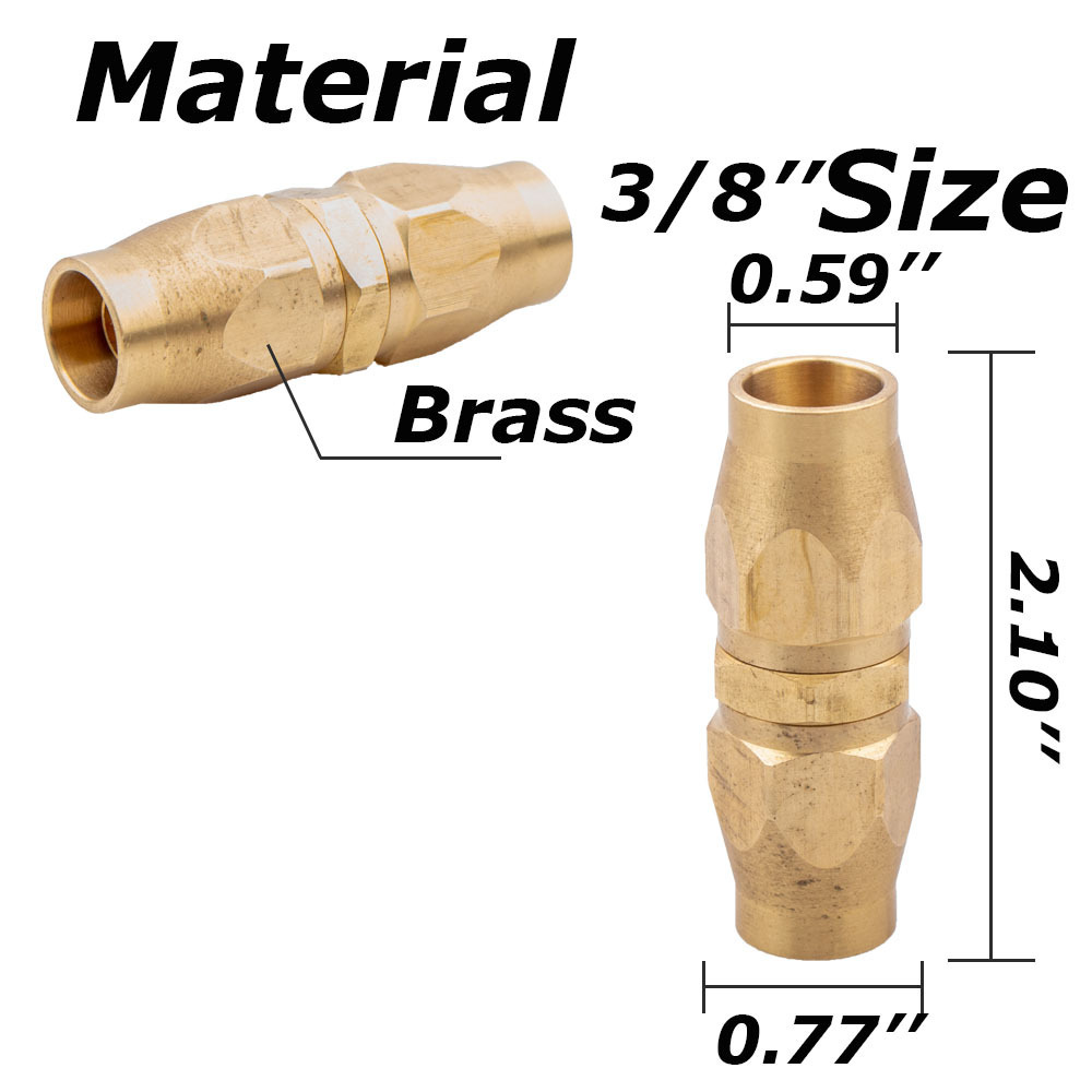 two way pipe tap aluminium quick connector elbow water plug corrosion resistance counters metal attachment splitter