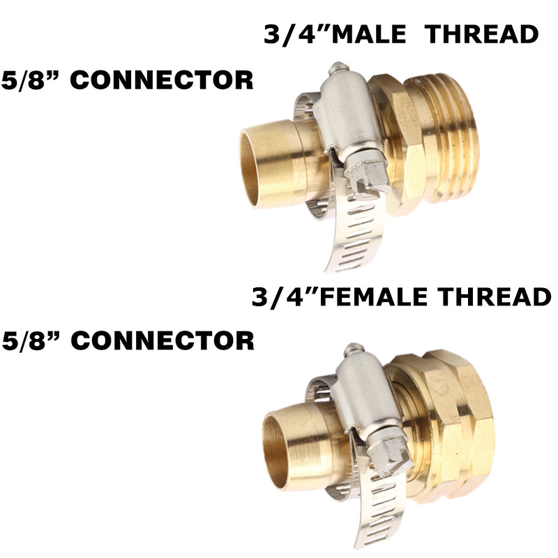 BSP copper Water Garden connect fitting pipe faucet connector brass plug pvc fittings quick coupling coupler hose connectors