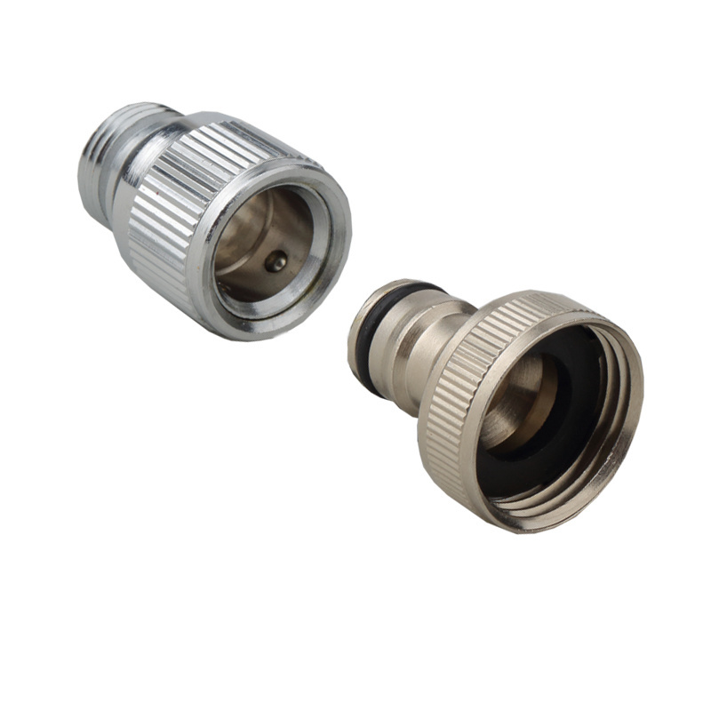 pipe coupling water connectors high pressure faucet brass garden hose coupler copper quick stainless steel fittings