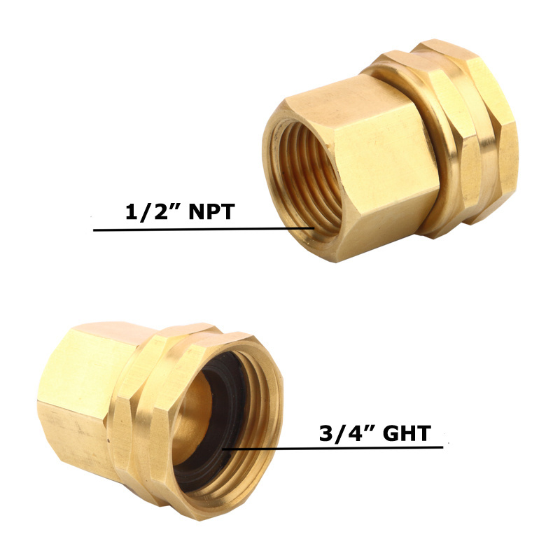 brass  kit adapter 1/2