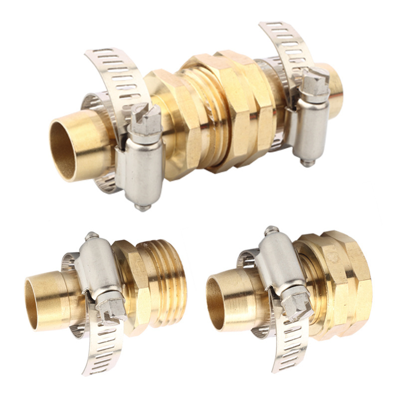 BSP copper Water Garden connect fitting pipe faucet connector brass plug pvc fittings quick coupling coupler hose connectors