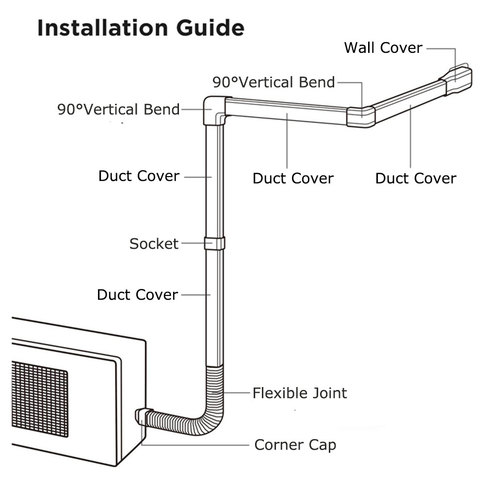 Factory price HVAC tools louvers aluminium central air conditioning systems vents ductless hvac sub ducts VENT COVERS wiring