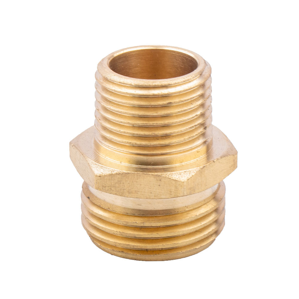 Brake Coupling Pipe Connectors G5pcsn Hose Repair an Brass Compamplifier Chipplastic for Fittings Metal Male Round Casting Equal