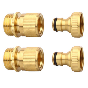 Factory Line The Water Pvc Hose Tap Plugs Garden Hose Metal Pipe Connectors Male Female Pipe Fittings Round Casting Equal CN;ZHE