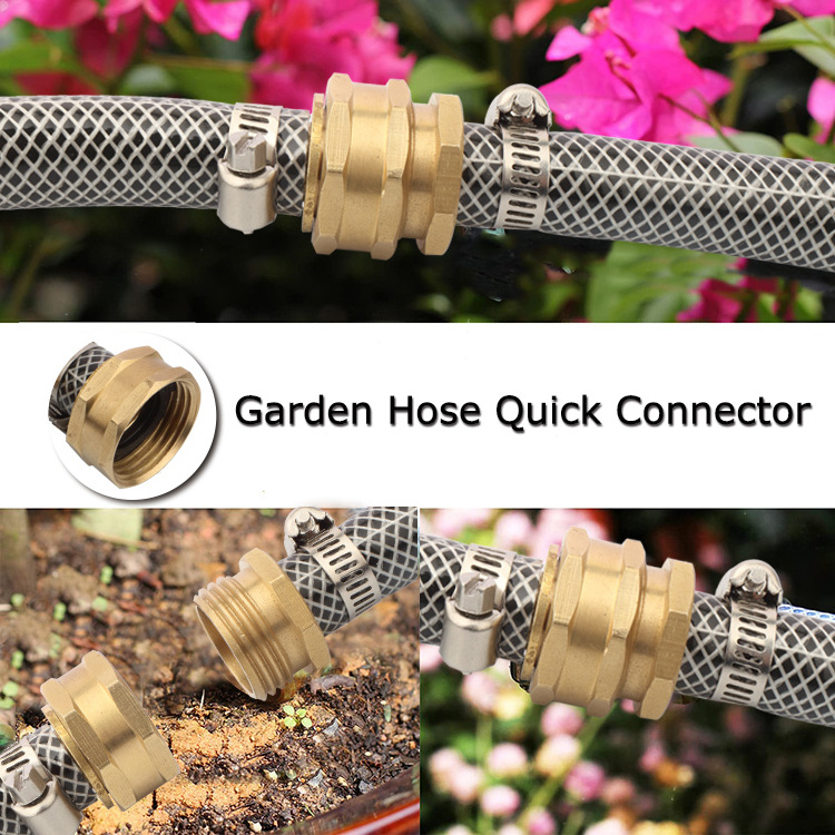 BSP copper Water Garden connect fitting pipe faucet connector brass plug pvc fittings quick coupling coupler hose connectors