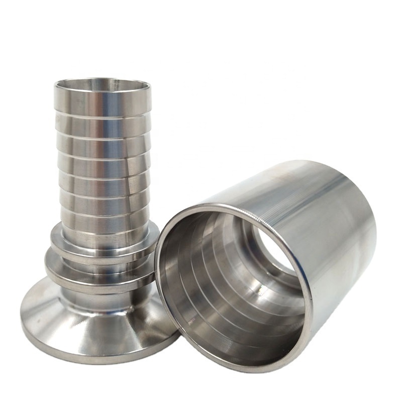 Stainless Steel Sanitary Tri Clamp Hose Adaptor/Reducer/Tee/Elbow Sanitary 3A Pipe Fittings