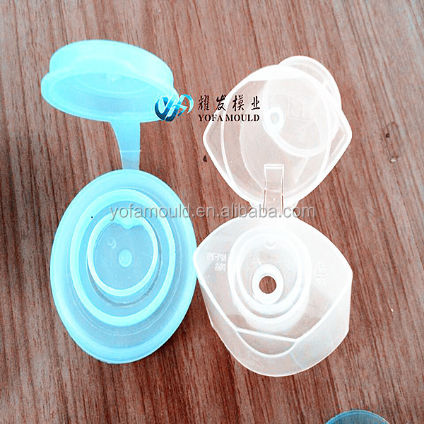 flip top cap mold, oil bottle cap mould with screw design mould