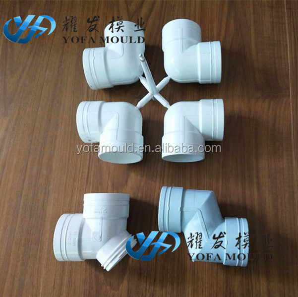 UPVC plastic injection pipe fitting mould