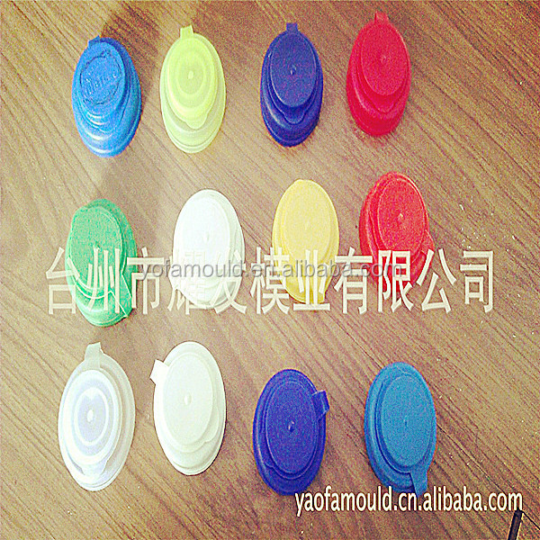 flip top cap mold, oil bottle cap mould with screw design mould