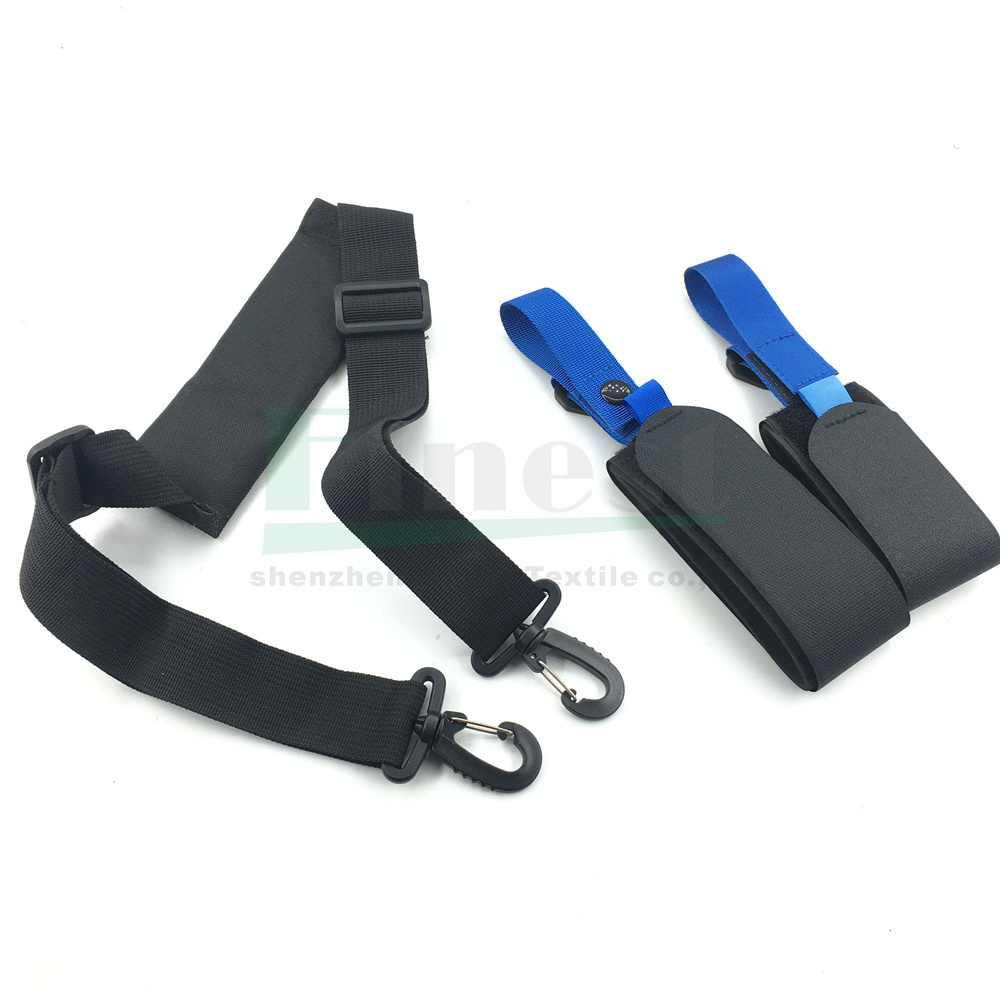 Easily Adjust Carry Strap SKI & POLE CARRIER STRAP with Shoulder Ski Sling