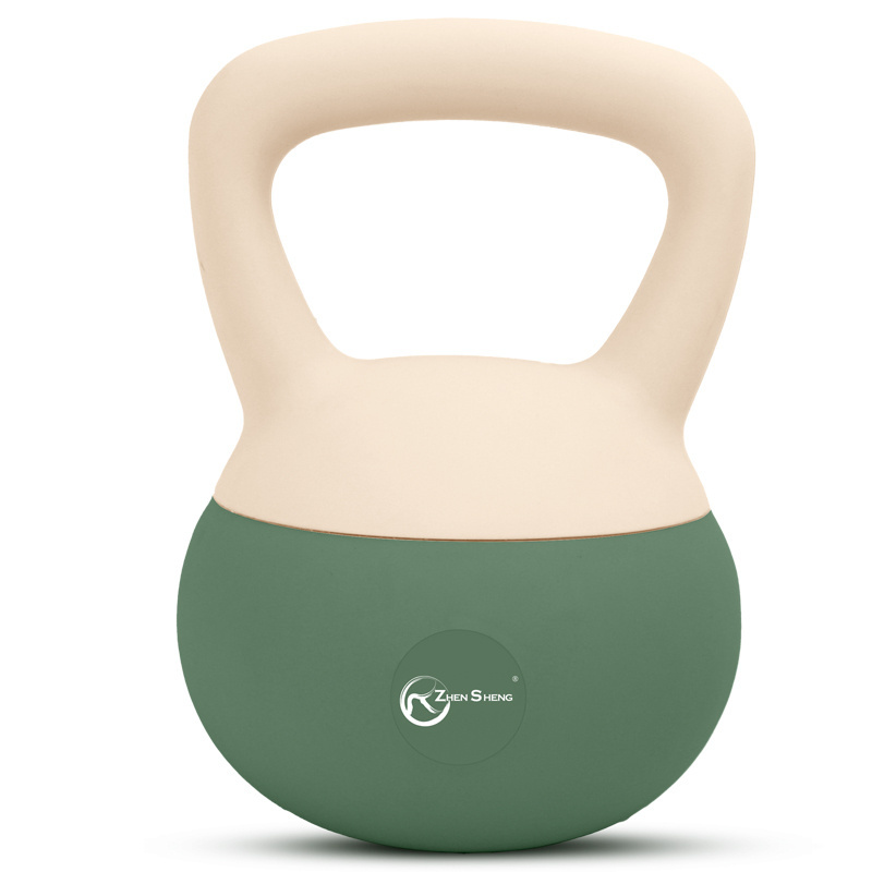 Zhensheng Cheap PVC Soft Kettlebell Colorful 4KG 6KG 8KG 10KG