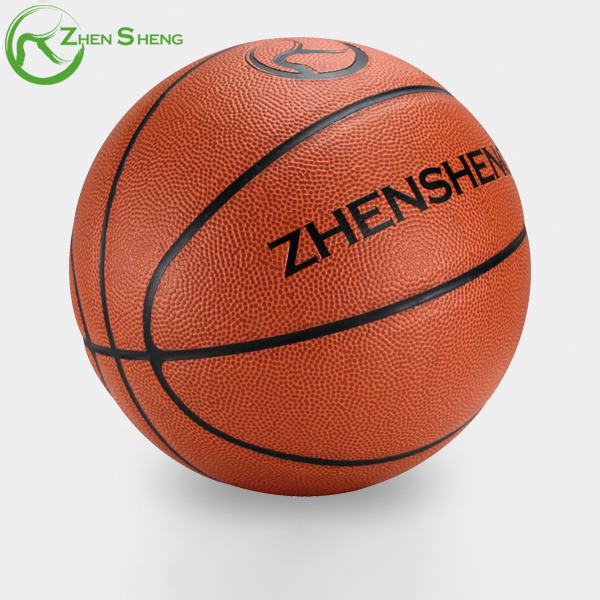 Zhensheng Hight Quality Laminated Sport Balls Basketball Size 7 Standard Size and Weight Cheap PVC Basketballs