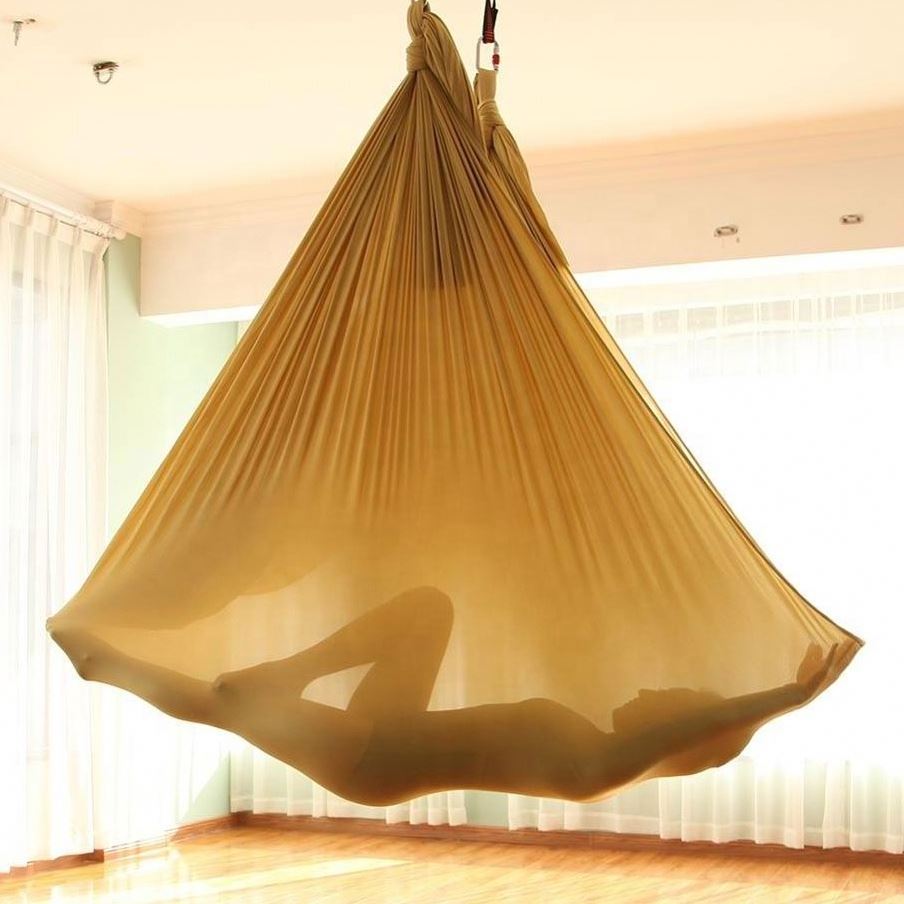 Premium Silk Fabric Flying Aerial Yoga Hammock Set For Sale,Ultra Strong Antigravity Air Yoga Swing Wholesale