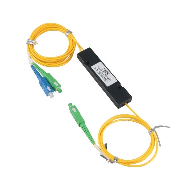 fiber optical WDM FWDM splitter 1*2 coupler for FTTH