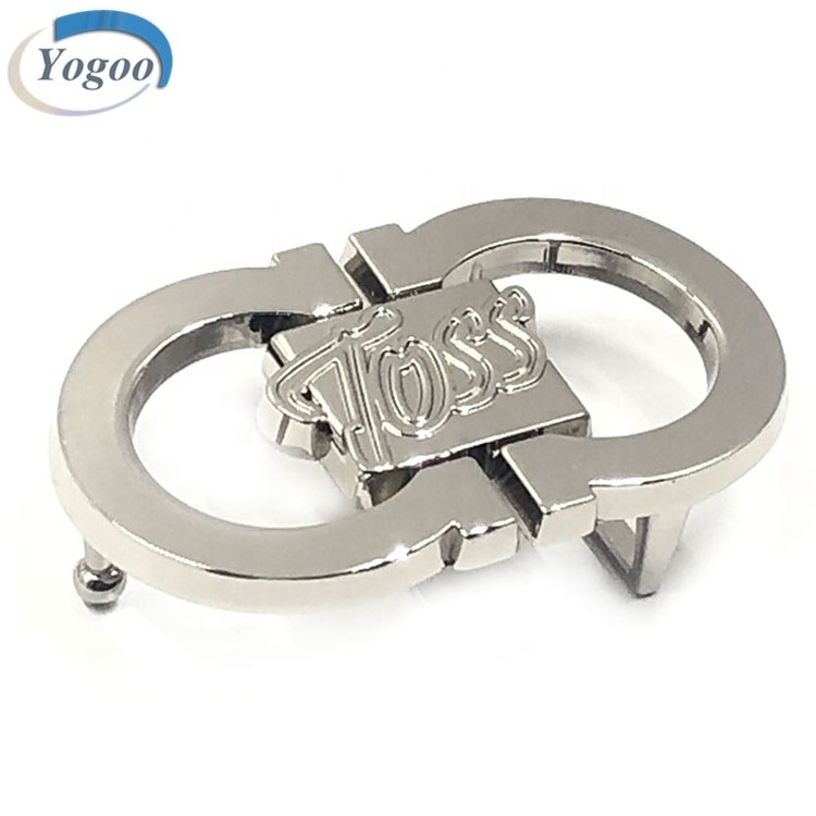 Personalized Casting Zinc Alloy Metal Belt Buckle with Custom Logo for Man