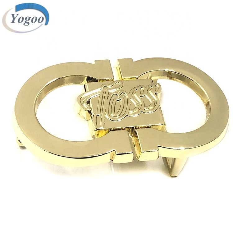 Personalized Casting Zinc Alloy Metal Belt Buckle with Custom Logo for Man