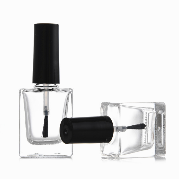 5ml 10ml 15ml all kinds of mini empty nail polish glass bottle with brush large nail polish bottle rectangle nail gel bottle