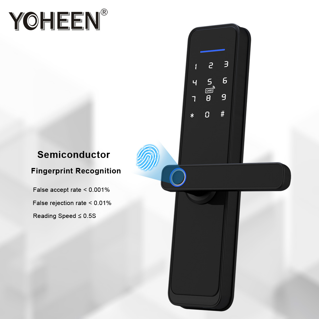 Safety WiFi Ble Mobile Phone App Intelligent Lock Smart Home Security Fingerprint Digital Door Lock