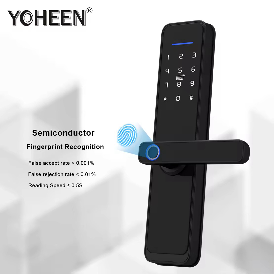 Factory Price Key Card Combination Gate Lock Digital Tuya Fingerprint Cerradura Inteligente Electric Wifi App Door Smart Lock