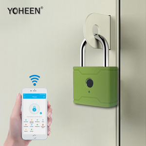 Waterproof Security Electronic Smart Fingerprint Padlock With BLE TT lock App