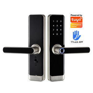 Yoheen Security Wifi Tuya Smart Locks Biometric Fingerprint Waterproof Intelligent Lock Handle Wireless Ttlock App Door Lock