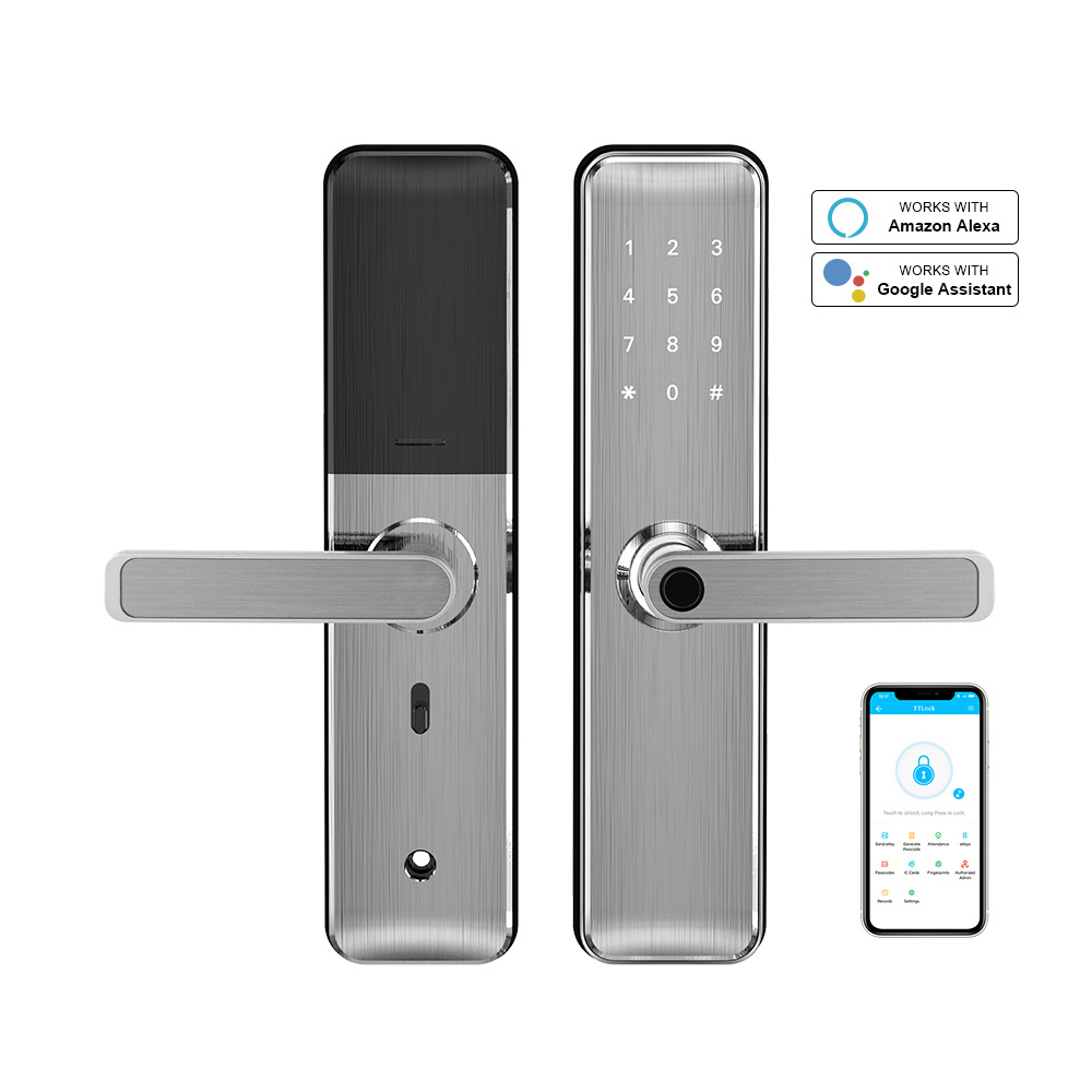 YOHEEN TTlock WiFi Cerradura de puerta electronica digital Fingerprint smart Doorlock cerradura Inteligente