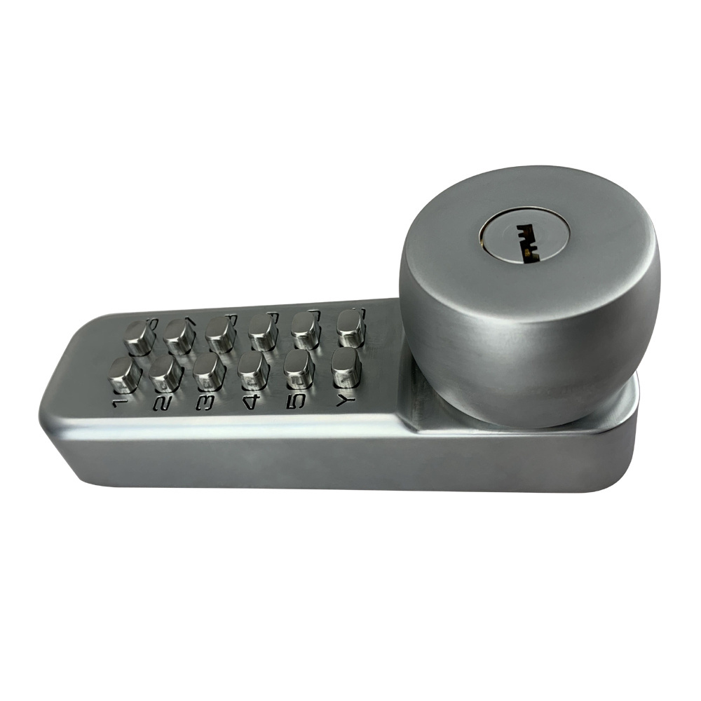 YOHEEN Security Mechanical Tubular Pin Keyless Digital Deadbolt Push Button Keypad Code Door Lock