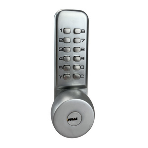 YOHEEN Security Mechanical Tubular Pin Keyless Digital Deadbolt Push Button Keypad Code Door Lock