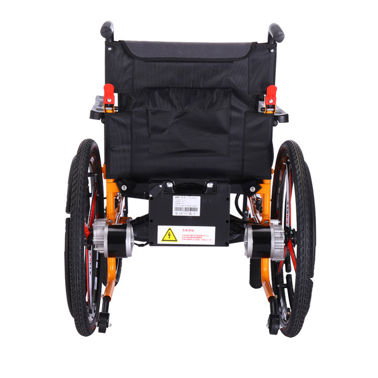 Hot Selling Big Wheel Stainless Steel Wheelchair Electric Stable Electric Handcycle Wheelchair