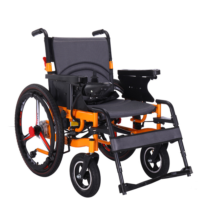 Hot Selling Big Wheel Stainless Steel Wheelchair Electric Stable Electric Handcycle Wheelchair