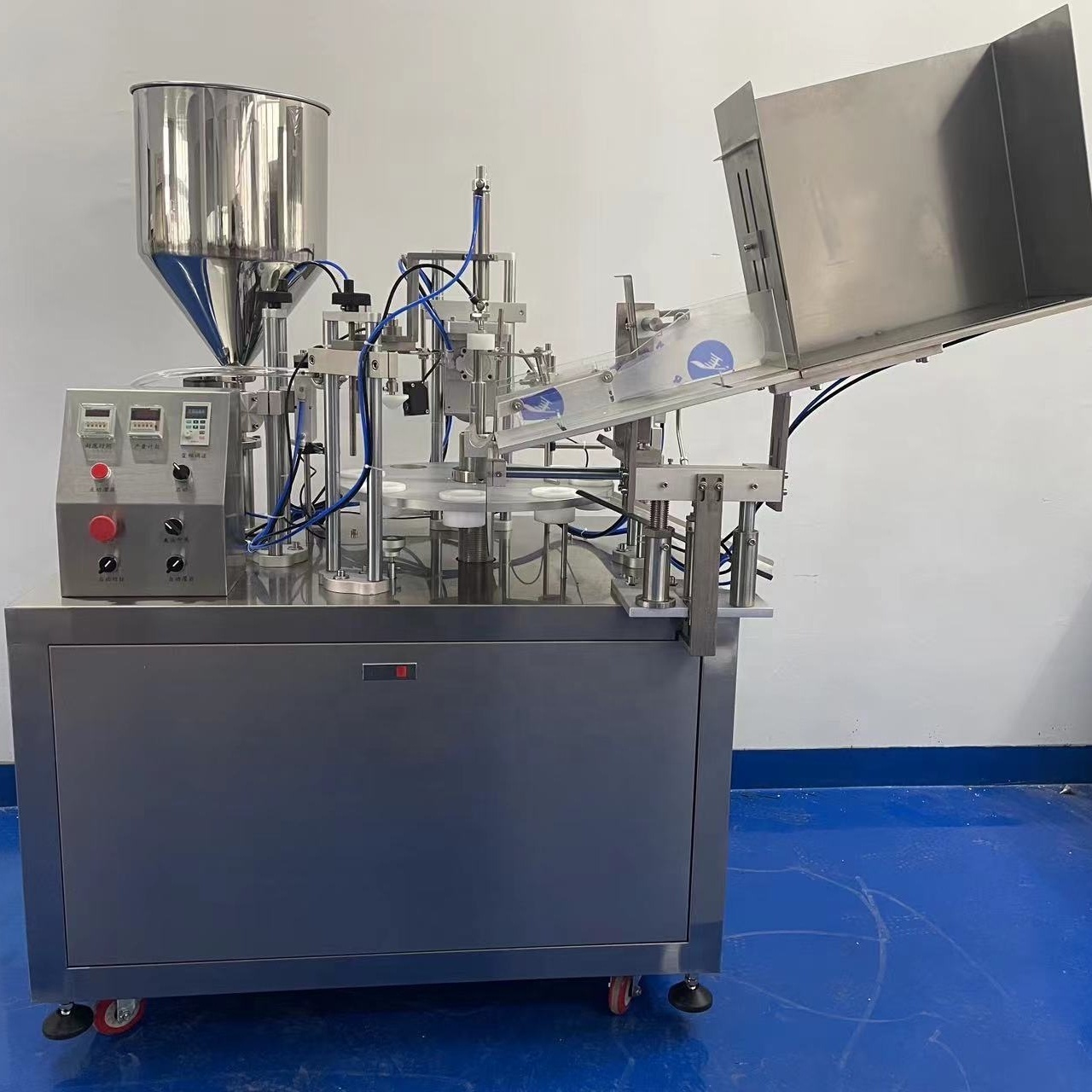 Full automatic tube filling sealing machine toothpaste filling and sealing machine