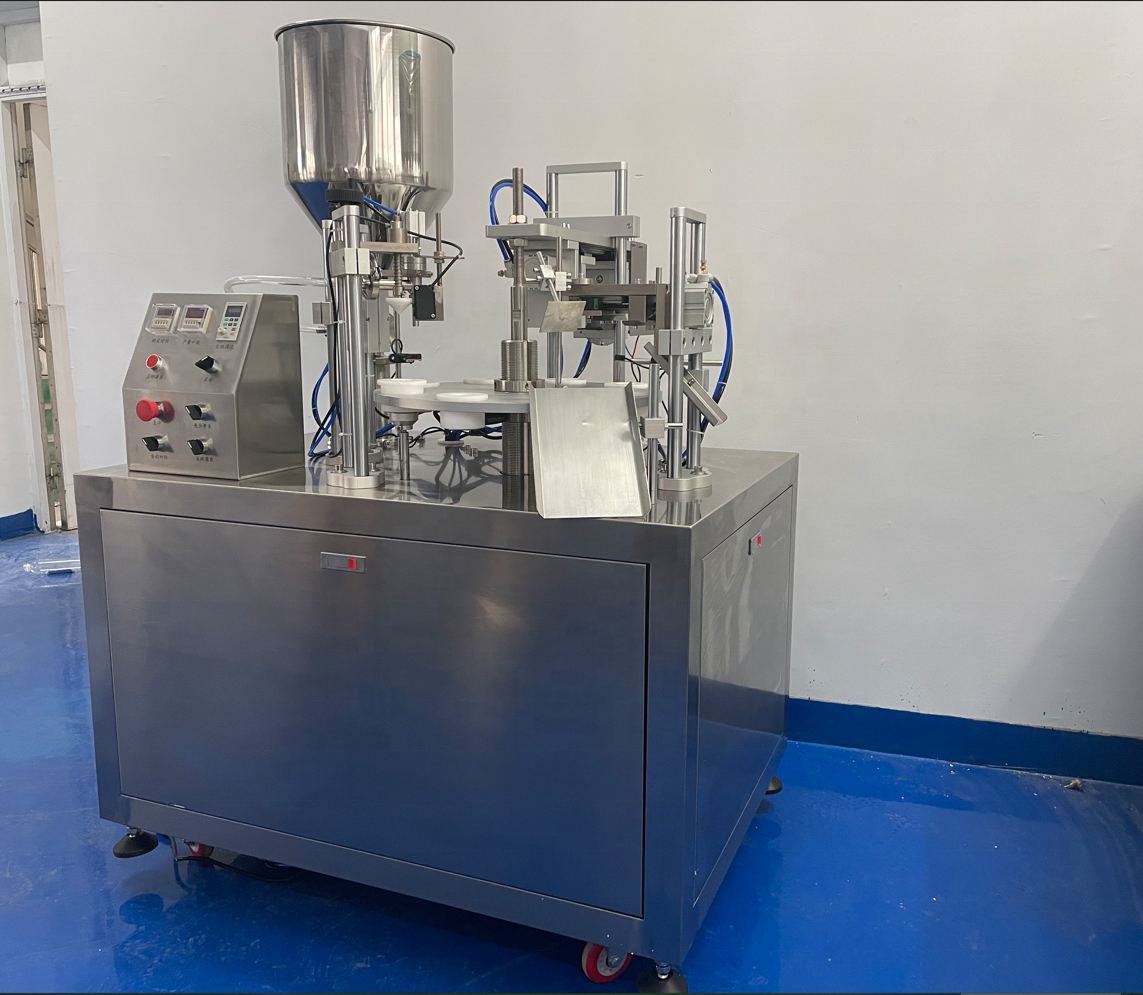 Full automatic tube filling sealing machine toothpaste filling and sealing machine