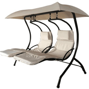 YOHO Patio Swing two seat outdoor patio garden swing chairs seat swing for adult