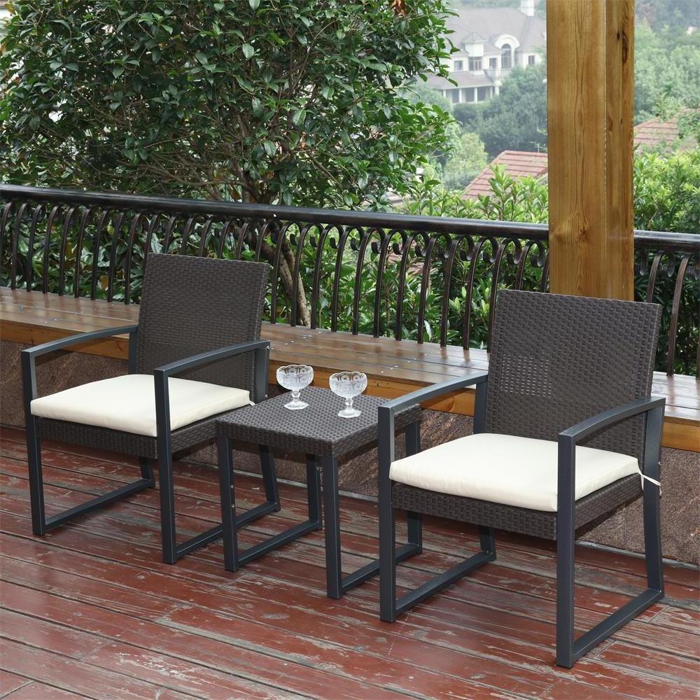 YOHO Outdoor Patio furniture Plastic Rattan Garden Sets Rattan Sofa small reception desk sofa chair sectional sofa set