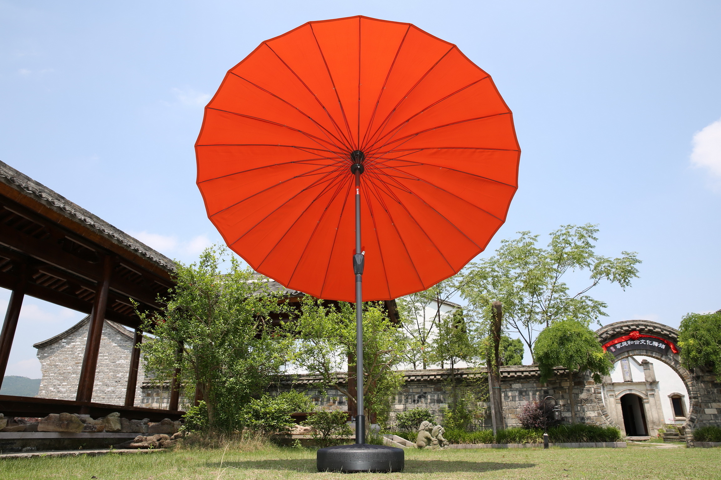 Outdoor Central Umbrellas Big Size Parasol Beach Parasol Patio  Umbrella