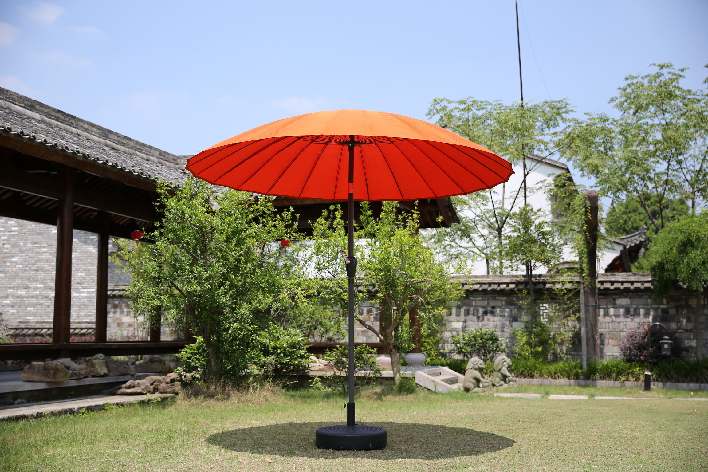 Outdoor Central Umbrellas Big Size Parasol Beach Parasol Patio  Umbrella