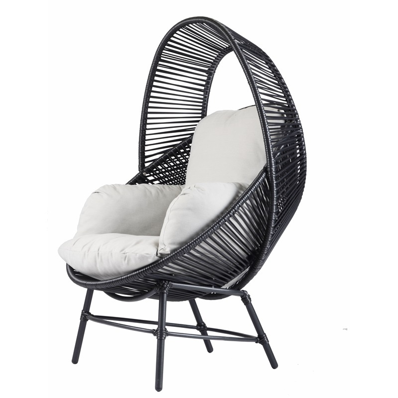 Yoho Garden furniture egg chair swing zero gravity chair outdoor wicker egg chair